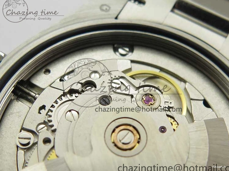 SS Dial 1:1 A2836 Tiffany SS Bracelet Maker Roman Date 40 Bp Blue Edition Day on Best 0412